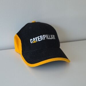 Caterpillar Black and Gold Cat Hat